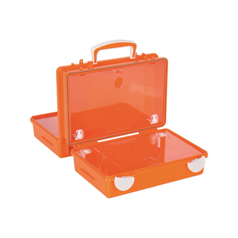 Erste-Hilfe-Koffer QUICK, 26 x 17 x 11 cm, leer, orange