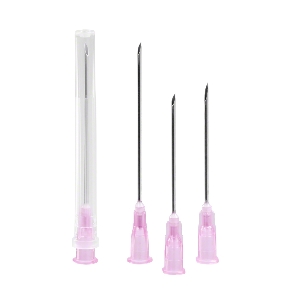 Sterican® Standard-Einmalkanüle 18G, 1,20 mm x 50 mm, rosa, Packung á 100 Stück