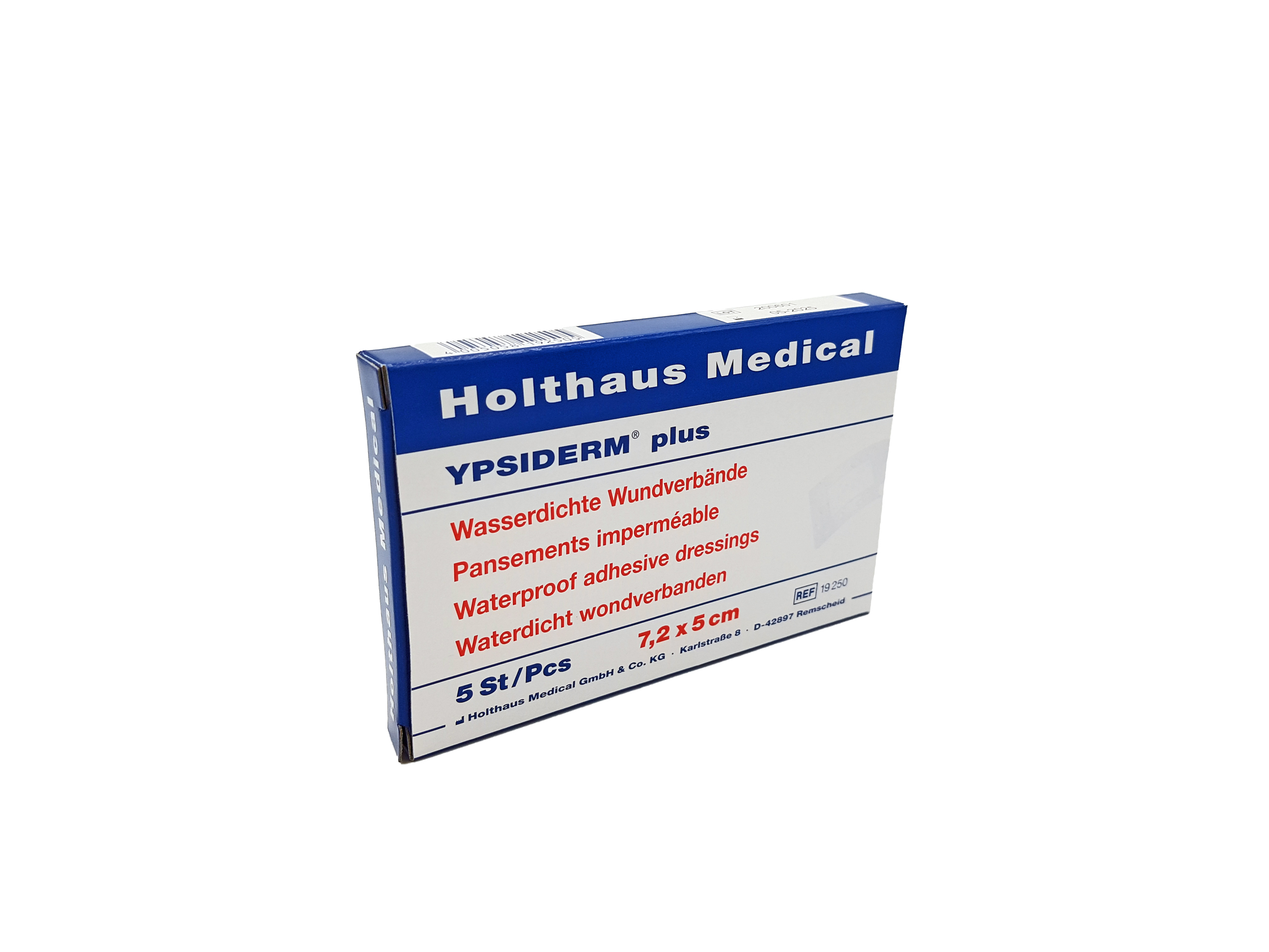 YPSIDERM plus Wundverband, 8 x 10 cm, Packung á 5 Stück