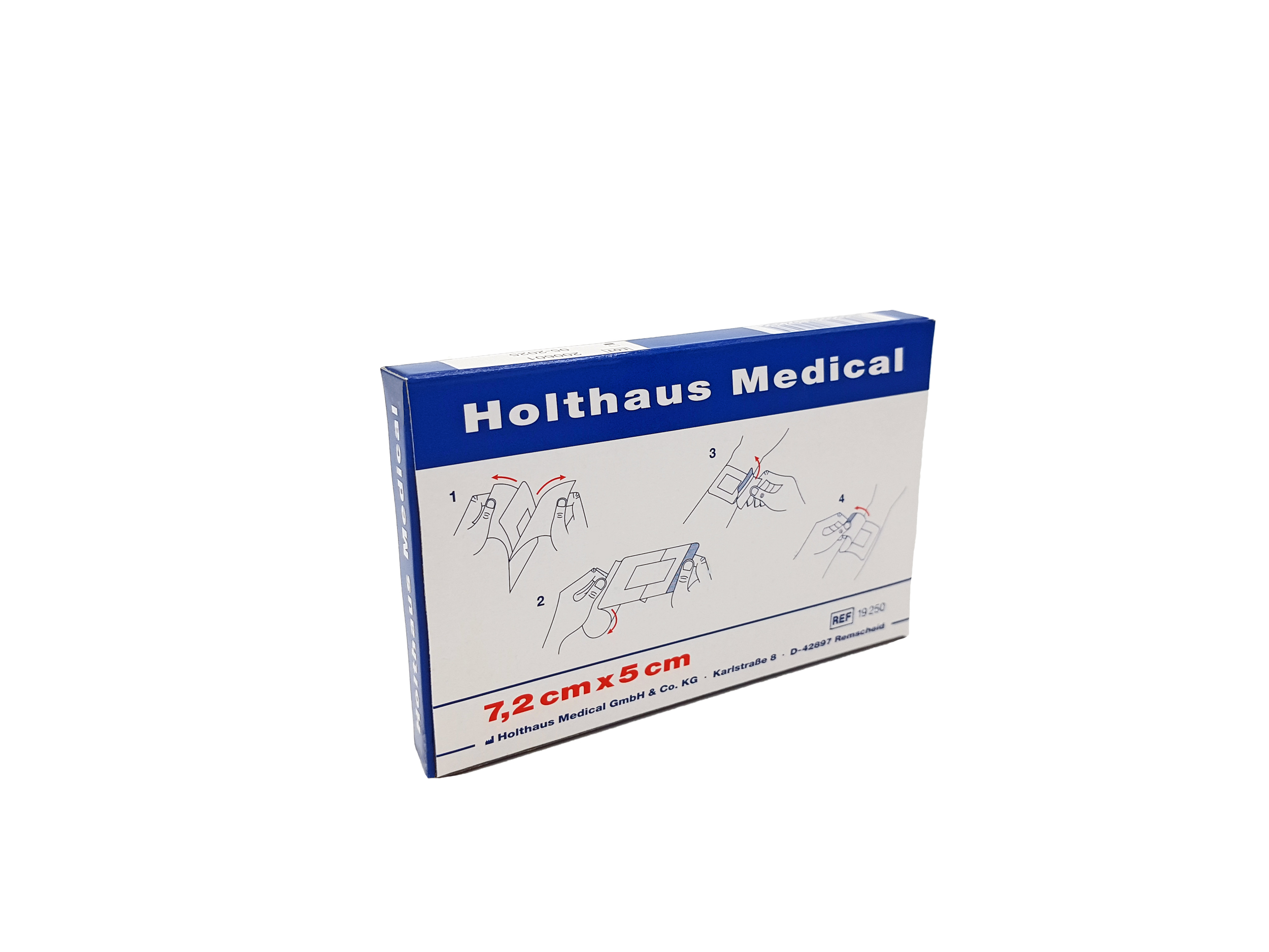 YPSIDERM plus Wundverband, 8 x 10 cm, Packung á 5 Stück