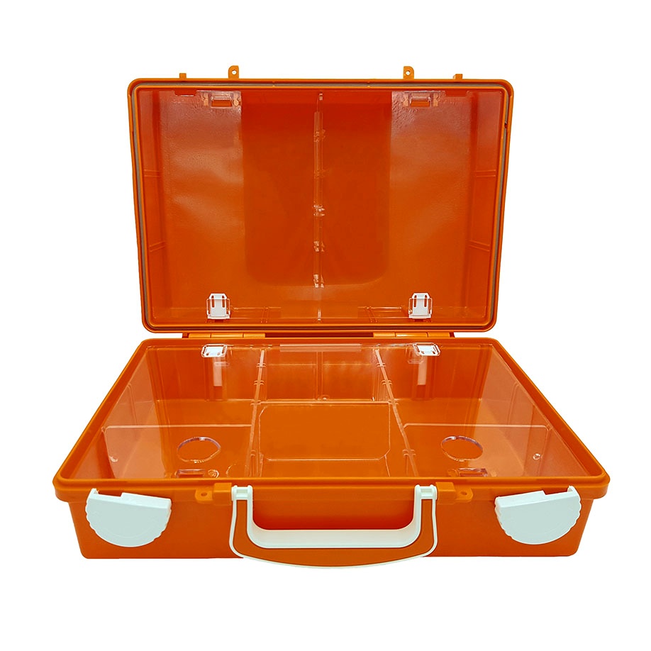 Erste-Hilfe-Koffer SAN, 31 x 21 x 13 cm, leer, orange