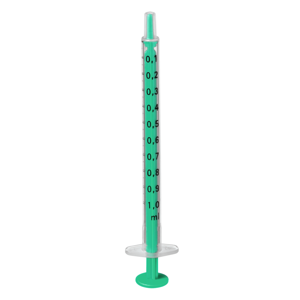 Injekt-F Solo, 1 ml, ohne Kanüle, 2-teilig, Packung á 100 Stück