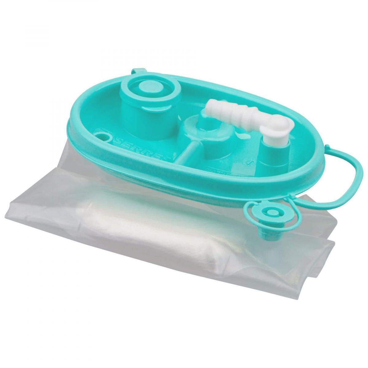 Einmal-Absaugbeutel Serres 1000 ml, mit Geliermittel,Packung á 32 Stück
